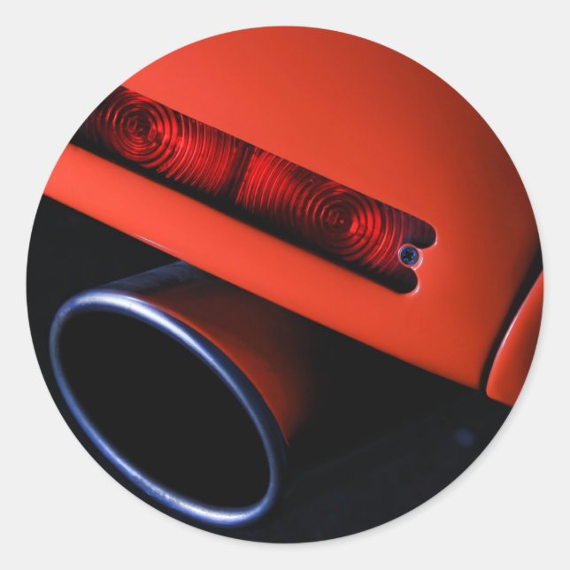 Car Exhaust Stickers (Front)