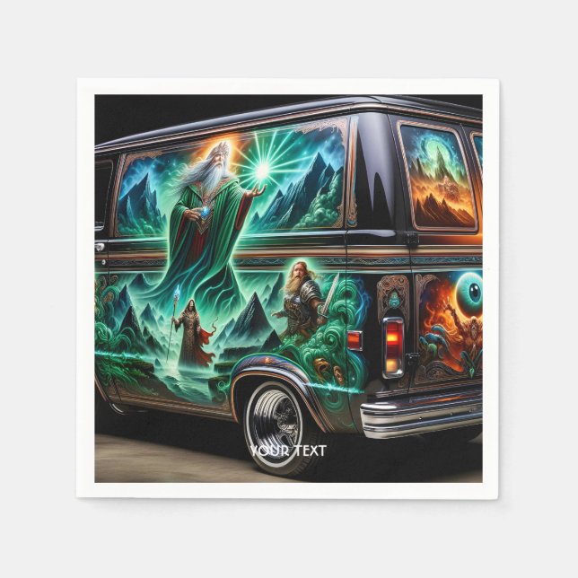 Car Fantasy Paint Napkins (Front)