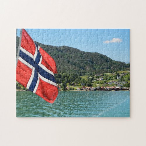 Car ferry in Norway jigsaw puzzle