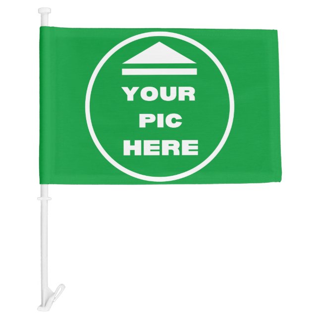 Car Flag - Add Your Image (Front)