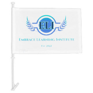 Car Flag – Embrace Learning Institute Logo