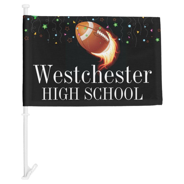 Car Flag - Football - Homecoming (Front)