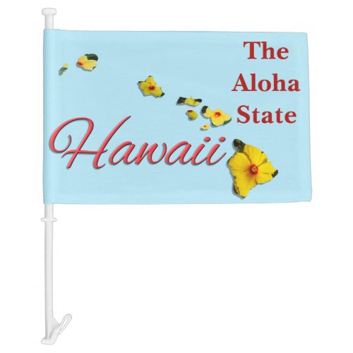 Car Flag _ HAWAII