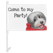 Car Flag Personalise Create Your Own!