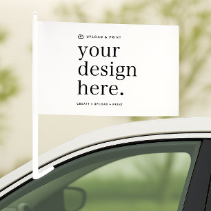 Car Flag Your Design Upload