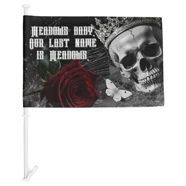 Car Flags Haunting Adeline Zade Meadows Zaddy (Front)