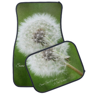 Car Floor Mat Set Dandelion Wishes