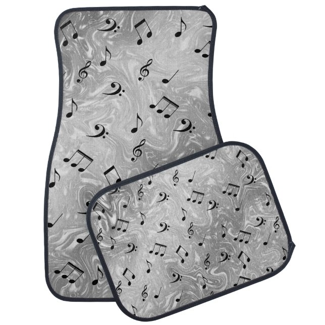 car floor mats beautiful pattern elegant fashion (Set)