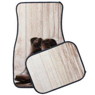 Car Floor Mats Boots Country Rustic Western Wear B