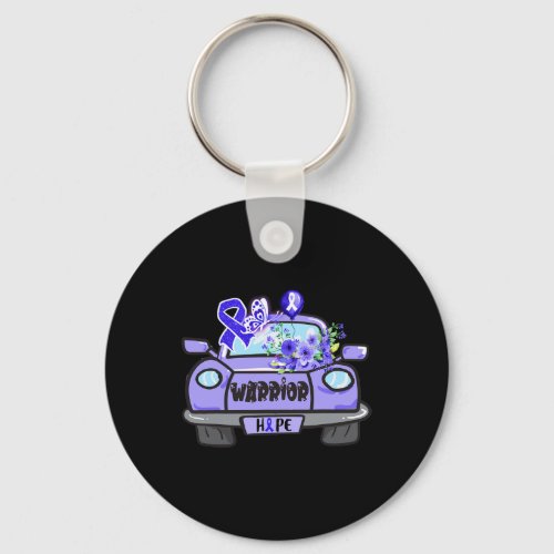 Car For Ataxia Warrior Tee Ataxia Awareness Gift F Keychain