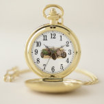 Car gold pocket watch