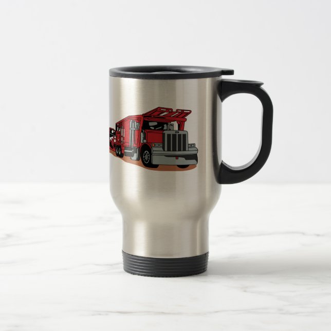 Car Hauler Travel Mug (Right)