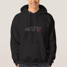 Car Hoodie – Redline Drift: Electric Velocity