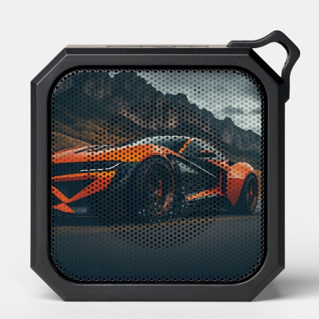 Car-Inspired Sound on the Go Bluetooth Speaker (Front)