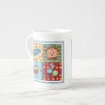 Car, Jersey, Football and Drum Kit Bone China Mug