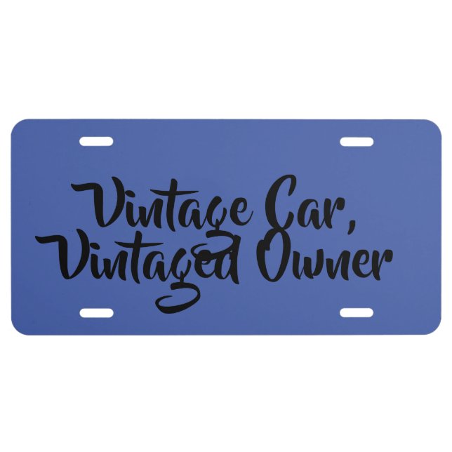 CAR LICENSE PLATE ART&DESIGN STYLE  (Front)