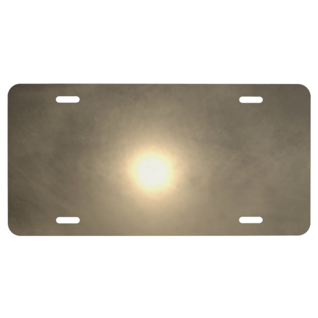 CAR LICENSE PLATE COOL ECO STYLE DESIGN (Front)