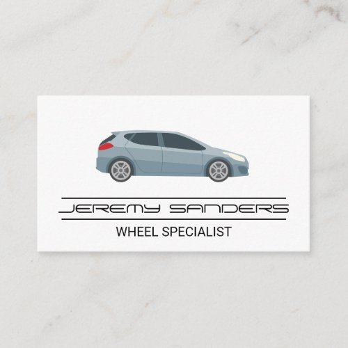 Car Logo  Auto Car Tire Logo Business Card