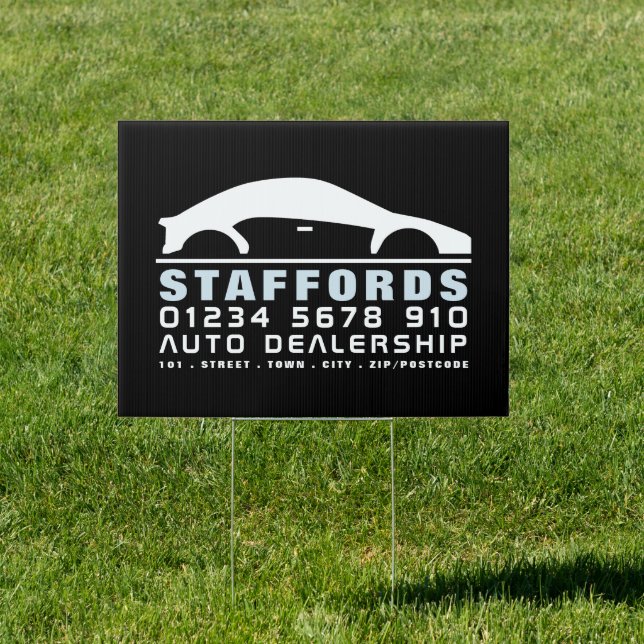 Car Logo, Auto Dealership Advertising Sign (Insitu)