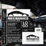 Car Logo, Auto Mechanic & Repairs Advertising Flyer<br><div class="desc">Car Logo,  Auto Mechanic & Repairs Advertising Flyers By The Business Card Store.</div>