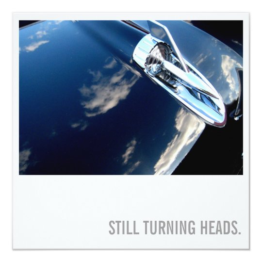 Car Lover 60th Birthday - Turning Heads Card