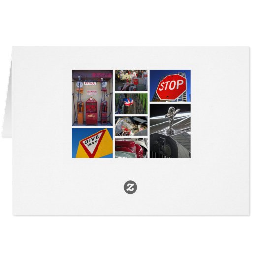 Car-lover's card (Back Horizontal)