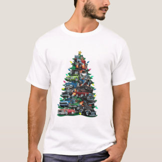 Car Madness Christmas Tree T-Shirt