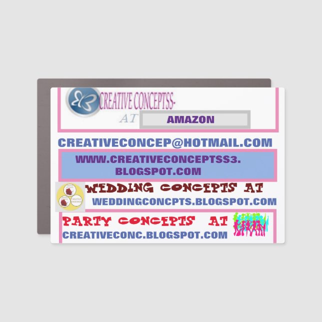 CAR MAGNET 12 X 18 Rectangle (Front)