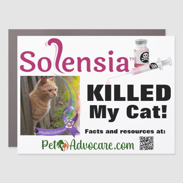 Car magnet 18" x 24" (Front)