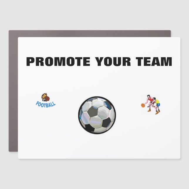 CAR MAGNET 18" X 24" Rectangle or any size (Front)