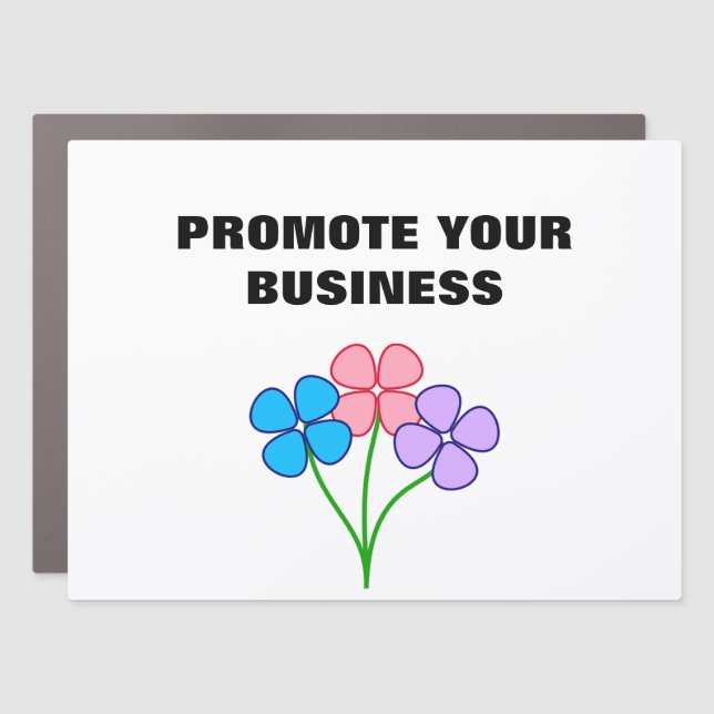 CAR MAGNET 18" X 24" Rectangle or any size (Front)
