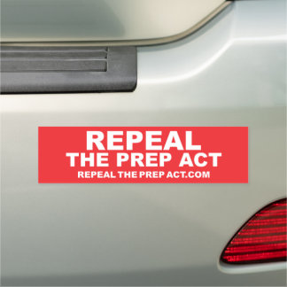 CAR MAGNET 3 x 11" Repeal the PREP Act