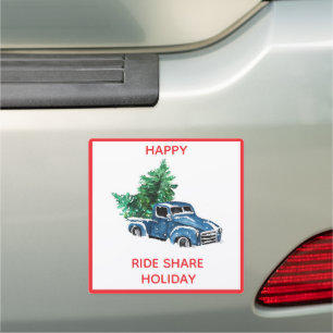 CAR MAGNET 7 x 7 Rectangle