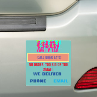 CAR MAGNET 7 x 7 Rectangle