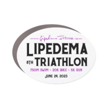 Car Magnet - 8Th Annual Lipedema Triathlon