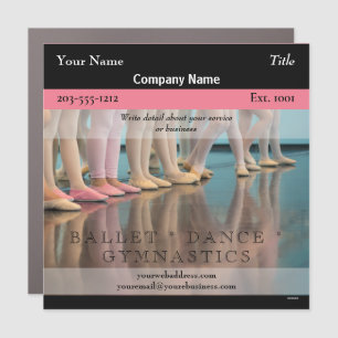 Car Magnet Ballet & Dance - HAMbyWG