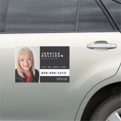 Car Magnet by Epique Realty 12x18