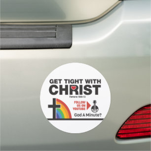 Car Magnet Large 7" x 7"