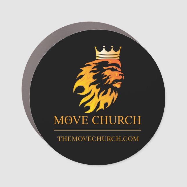 Car Magnet Move Logo (Front)