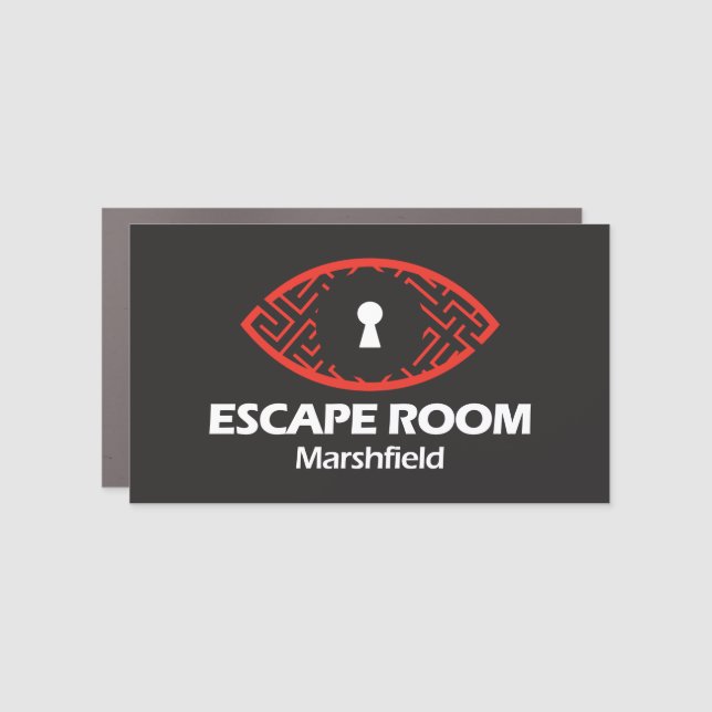 Car Magnet of Escape Room Marshfield (Front)