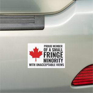 Car Magnet Proud Member Fringe Minority