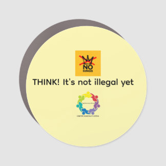 Car magnet - Unified and No Kings