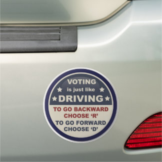 Car Magnet VOTE BLUE