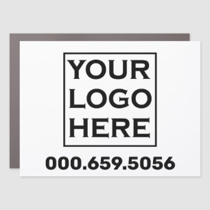 Car Magnetic Business Sign Custom Logo Promotion