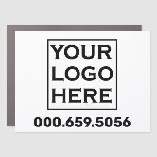 Car Magnetic Business Sign Custom Logo Promotion