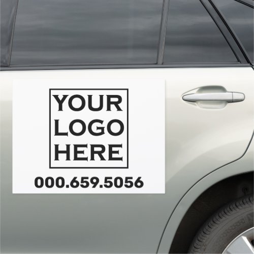 Car Magnetic Business Sign Custom Logo Promotion 