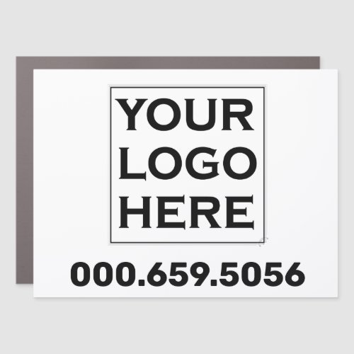 Car Magnetic Business Sign Custom Logo Promotion