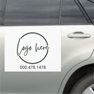 Car Magnetic Business Sign Custom Logo Promotional