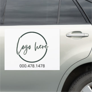 Car Magnetic Business Sign Custom Logo Promotional