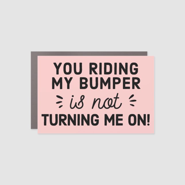 Car Magnets For Women, Bumper Stickers For Women (Front)